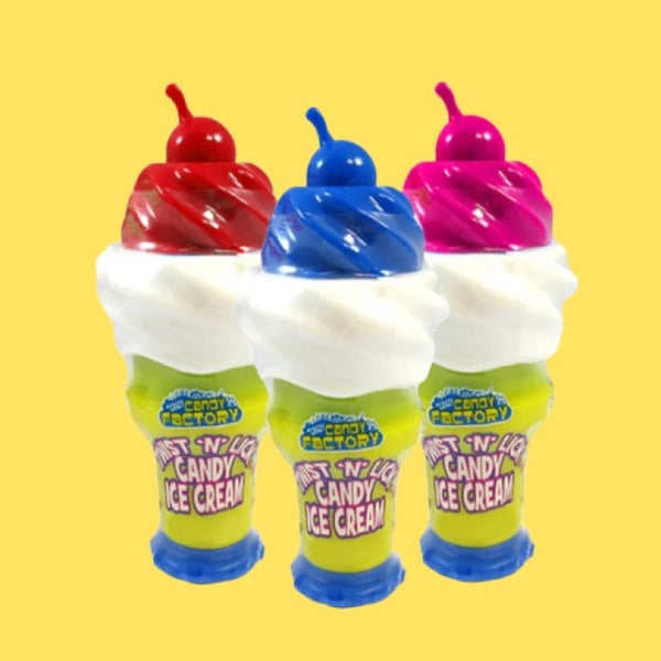 Crazy Candy Factory Twist N Lick Candy Ice Cream | Mr Simms Sweet Shop