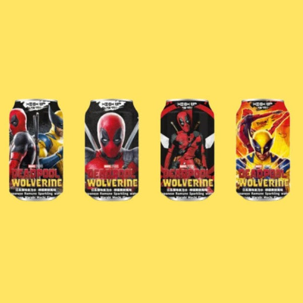Deadpool & Wolverine Ramune Lemon Warabi 330ml