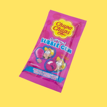 Chupa Chups Cotton Candy Bubble Gum 11g*