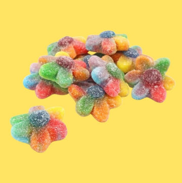 Multicolor Rainbow Sour Flowers