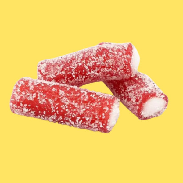 Vidal Fizzy Strawberry Pencils 3kg POS - 100g
