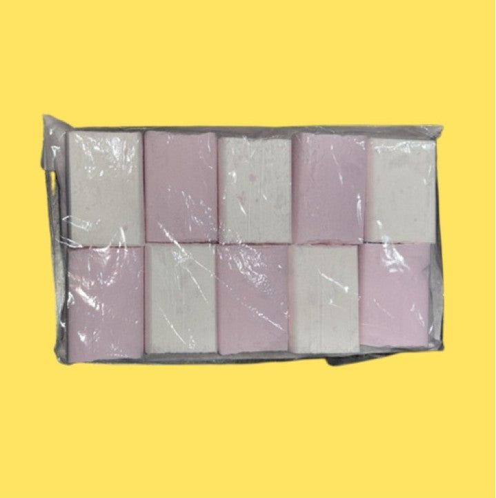 Mr Simms Strawberry Sherbet Blocks (Pack of 12) | Mr Simms Sweet Shop