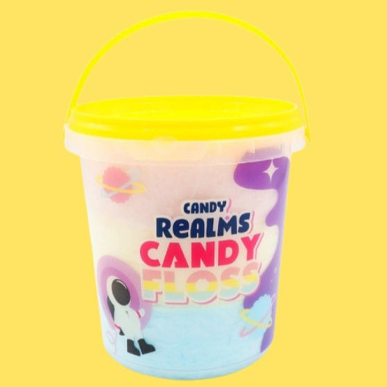 Candy Realms Candy Floss Bucket 50g
