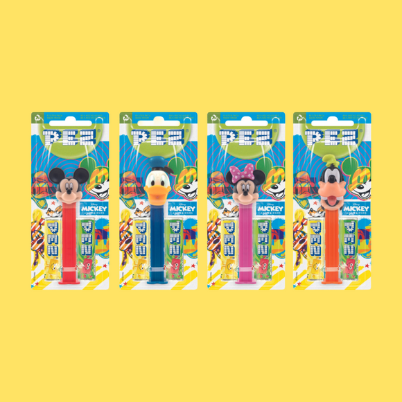 Pez Mickey & Friends 1+2 Impulse Packs 17g