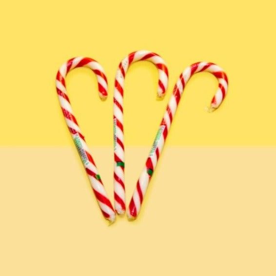 Strawberry Flavour Candy Canes