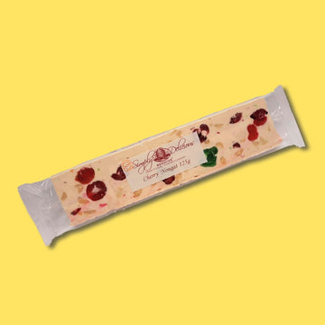 Cherry Nougat Bar 125g