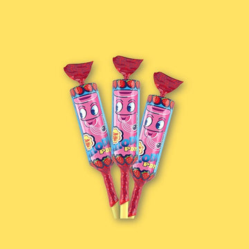 Chupa Chups Melody Pops Strawberry Flavour Lollipops