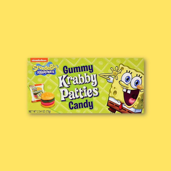 Gummy Krabby Patties Candy Theatre Box