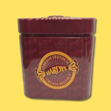 Hardy's Original Oval Sweetshop Tin - empty
