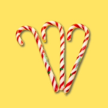 Sour Cherry Candy Canes (Pk of 3)