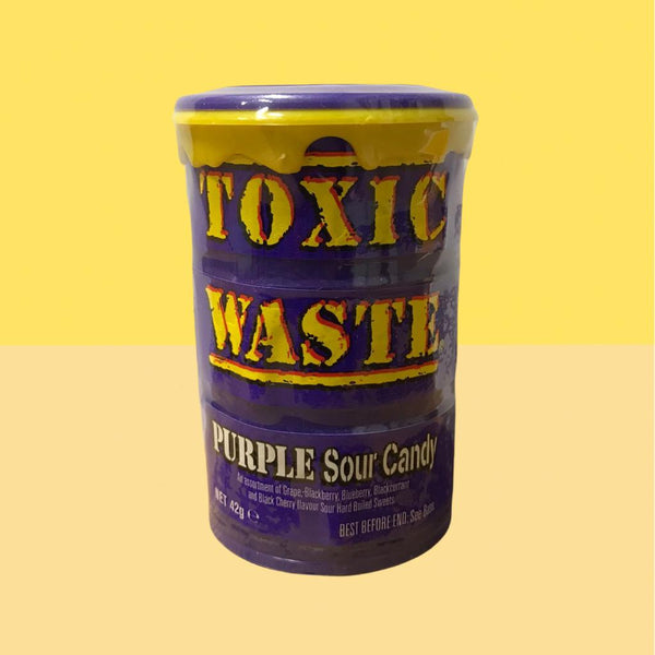 Toxic Waste Purple Sour Candy