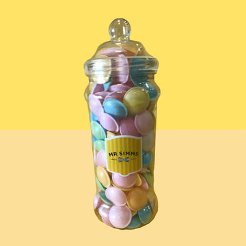 MS Large Victorian Flying Saucers Jar